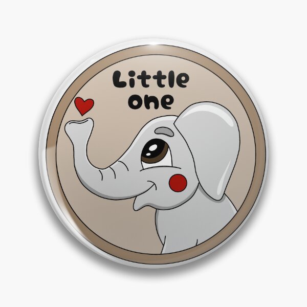 Item preview, Little One - Cute Baby Elephant #3 designed and sold by Desings-by-Tina.