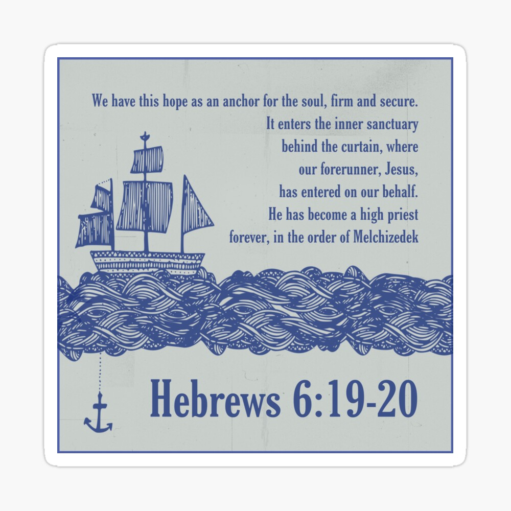 Anchor Frame We have this hope as an anchor for the soul Hebrews 6:1 -  Personalized Gallery