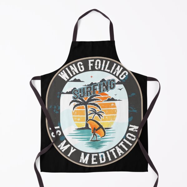 Item preview, WING FOILING SURFING IS MY MEDITATION designed and sold by HomeCoquette.