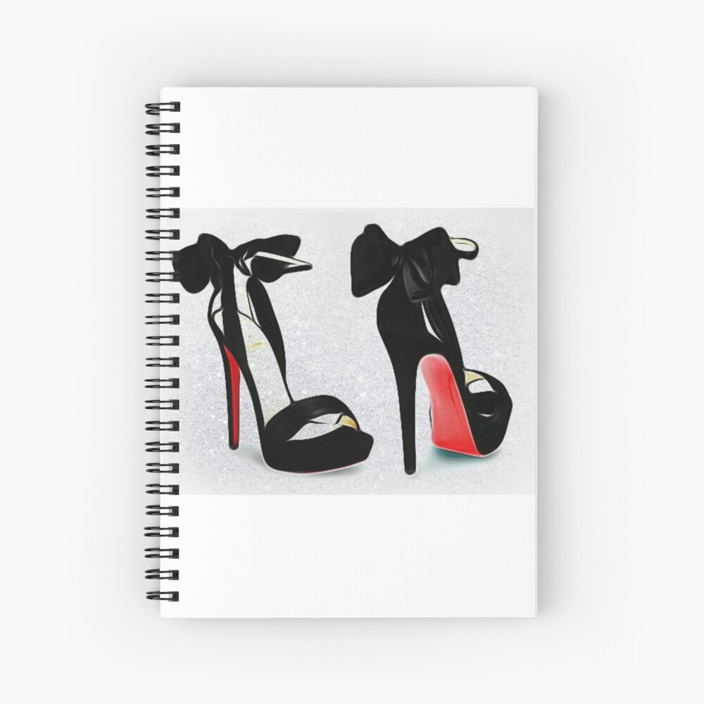 red bottom heels drawing