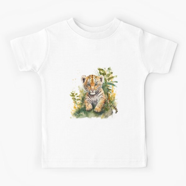 Watercolor Tiger T-shirt- 1 Graphic by raqibul_graphics · Creative