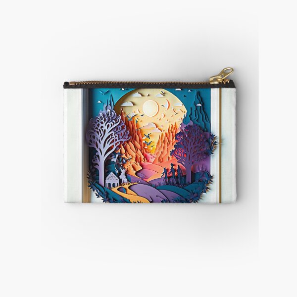 Item preview, 3D Effect Papercut Art - Fairytale Scene designed and sold by TheArtfulAI.