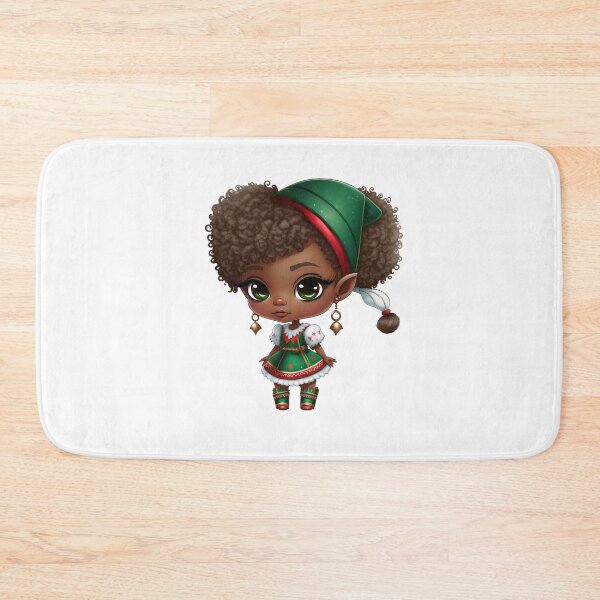 Item preview, Black Christmas Elf designed and sold by TheChibiStore.