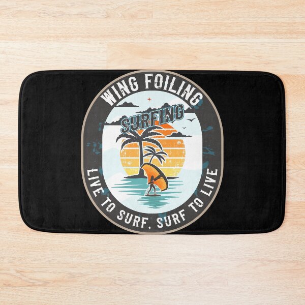 Item preview, WING FOILING SURFING LIVE TO SURF SURF TO LIVE designed and sold by HomeCoquette.