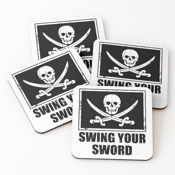 Item preview, Mike Leach Swing Your Sword Black designed and sold by FunnyGlorious.