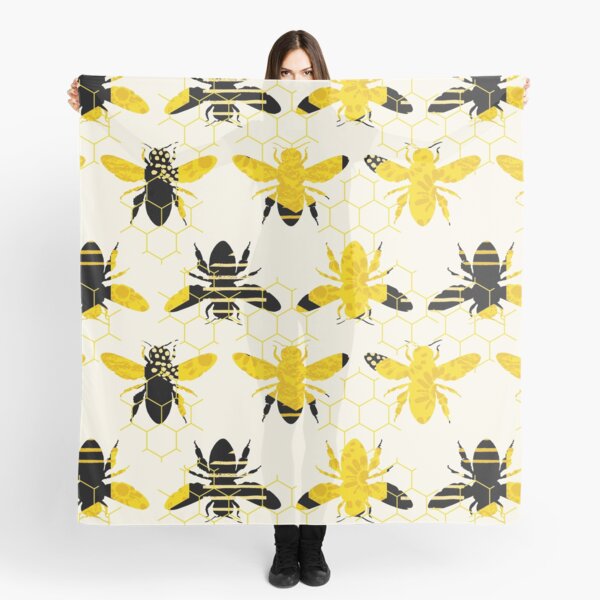 Bee pattern Scarf