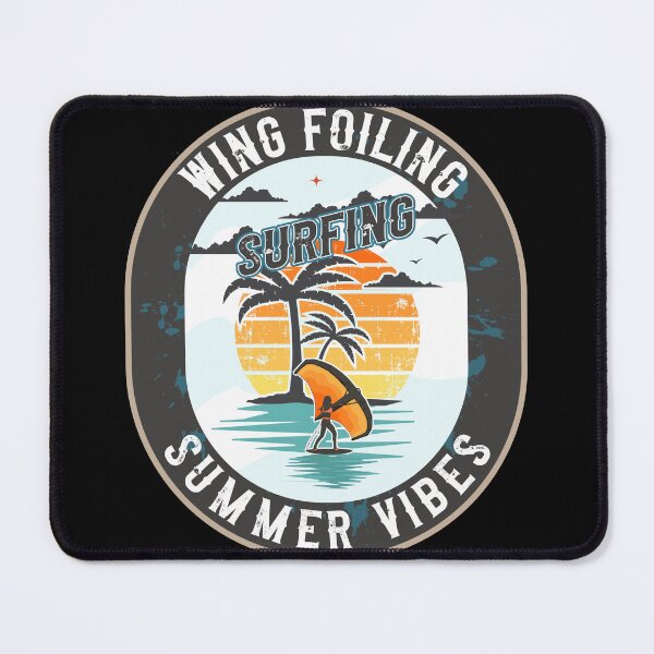 Item preview, WING FOILING SURFING SUMMER VIBES designed and sold by HomeCoquette.