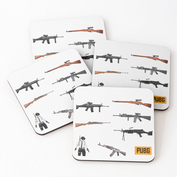 Item preview, PUBG Guns Sticker Pack designed and sold by Stickers Bomb.