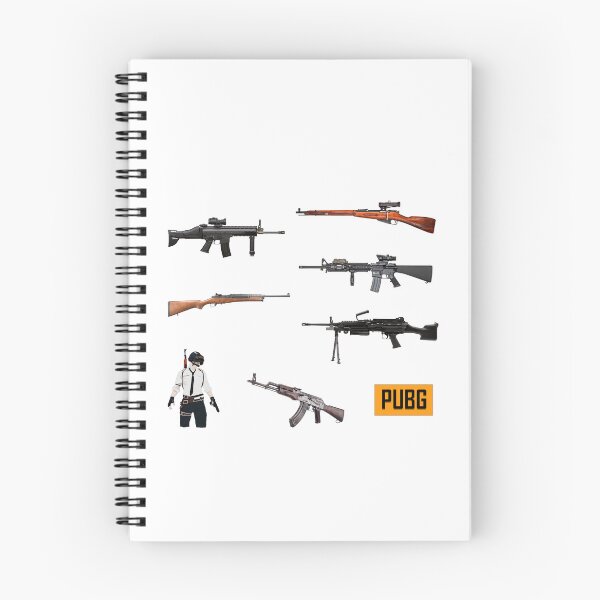 Item preview, PUBG Guns Sticker Pack designed and sold by Stickers Bomb.