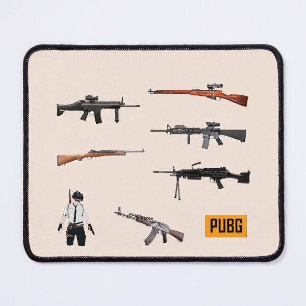 Item preview, PUBG Guns Sticker Pack designed and sold by Stickers Bomb.