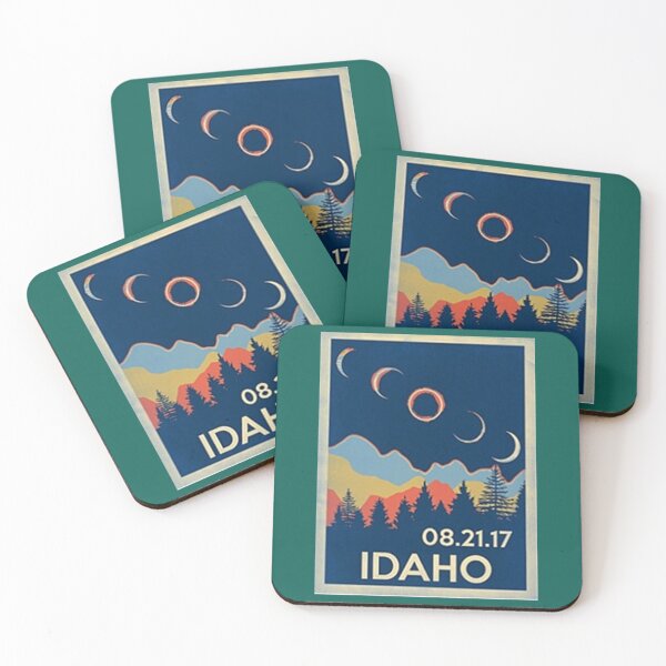 Artikelvorschau, VINTAGE IDAHO SONNENFINSTERNIS 2017 HEMD entworfen und verkauft von KarinaPan.
