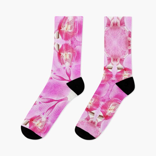 Item preview, Floral pattern orchid in pink designed and sold by Tschousef.