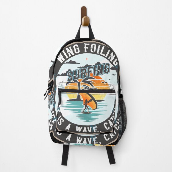 Item preview, WING FOILING SURFING LIFE IS A WAVE CATCH IT designed and sold by HomeCoquette.