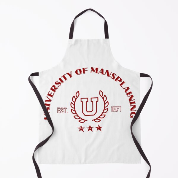 Item preview, University of Mansplaining designed and sold by YummyPatterns.