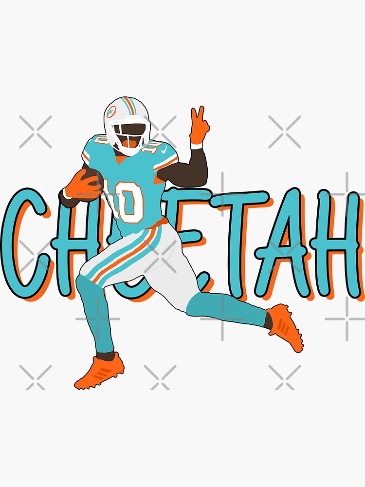 Tyreek Hill #10 – Miami Dolphins – NFL Football – Sports Decal