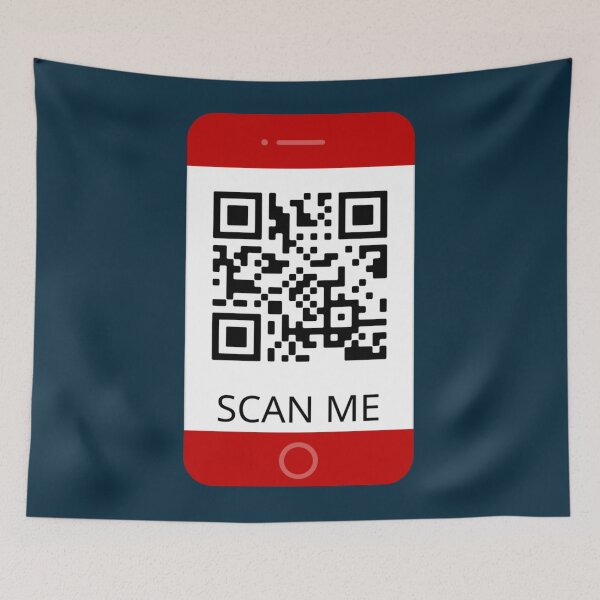 Aperçu de l'œuvre Rick Roll QR Code créée et vendue par beautifulwise12.