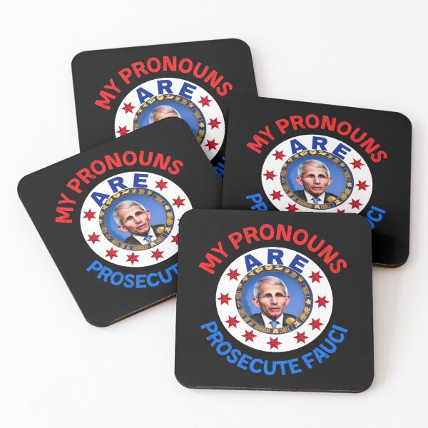 Item preview, My Pronouns Are Prosecute Fauci  designed and sold by WoodburyLake.