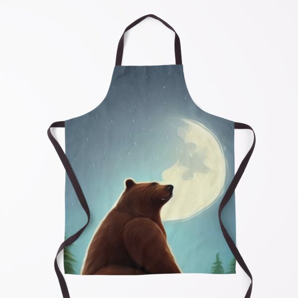 Item preview, Bear And Moon, Moon and Bear designed and sold by Crafty-Deeja.