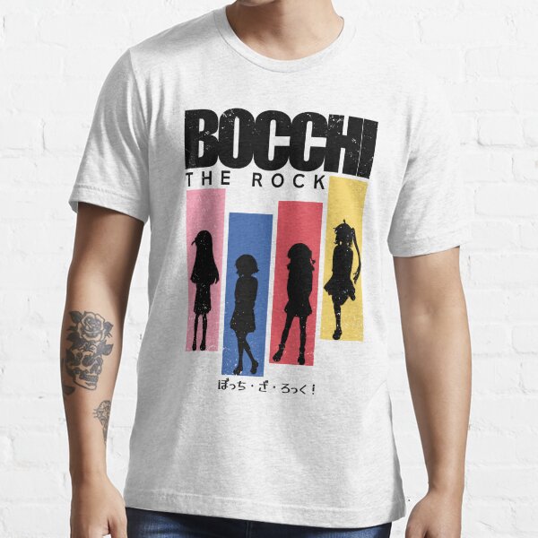 Bocchi the rock anime, All main characters: Hitori gotoh, Ryo yamada,  Ikuyo kita, Nijika ijichi, Aesthetic japan streetwear style, Distressed  white Canvas Print for Sale by Animangapoi