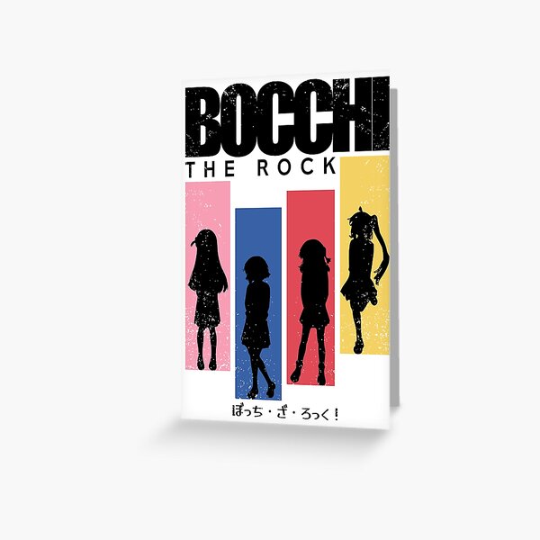 Bocchi the rock anime, All main characters: Hitori gotoh, Ryo yamada,  Ikuyo kita, Nijika ijichi, Aesthetic japan streetwear style, Clean black  Poster for Sale by Animangapoi
