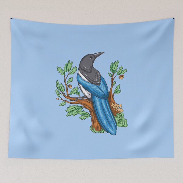 Item preview, magpie bird designed and sold by DerSenat.
