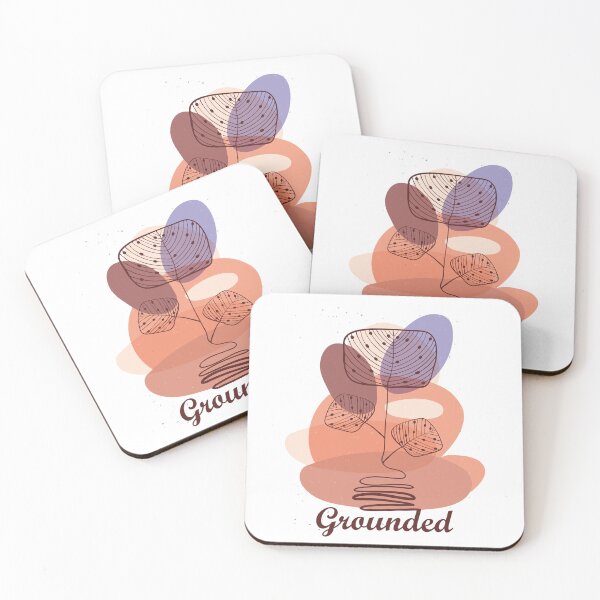 Item preview, Grounded Boho Leaf, inspirational meanings designed and sold by Targeted Inspire.