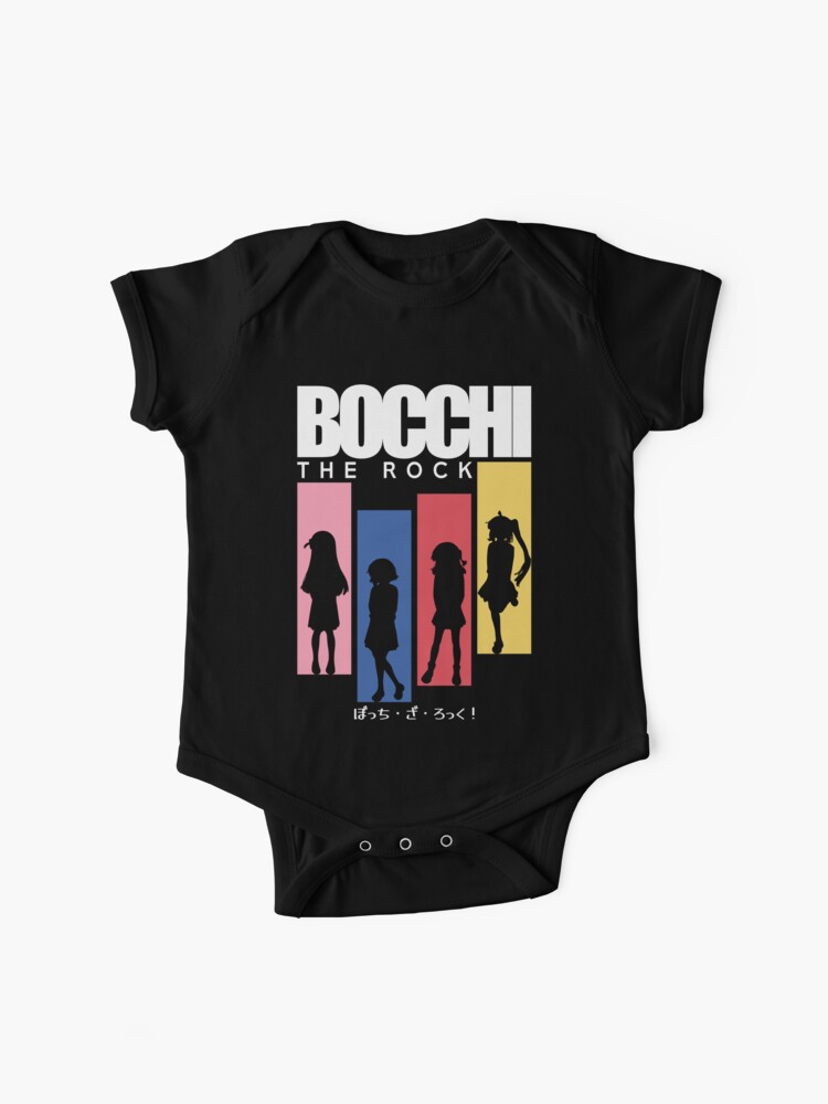 Bocchi the rock anime, All main characters: Hitori gotoh, Ryo yamada,  Ikuyo kita, Nijika ijichi, Aesthetic japan streetwear style, Clean black  Canvas Print for Sale by Animangapoi