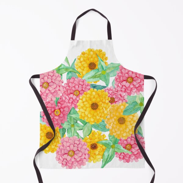 Item preview, ZINNIA FLOWERS - YELLOW PINK designed and sold by miomercado.