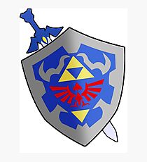 Sword and Shield Photographic Print