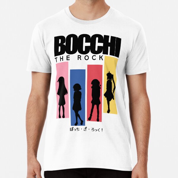 Bocchi the rock anime, All main characters: Hitori gotoh, Ryo yamada,  Ikuyo kita, Nijika ijichi, Aesthetic japan streetwear style, Clean black  Canvas Print for Sale by Animangapoi