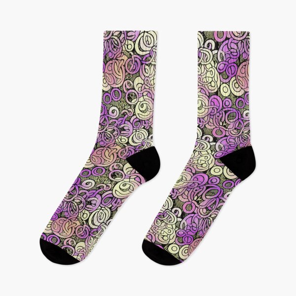 Item preview, Art Nouveau Purple Ornamental Pattern  designed and sold by PurpleMoss.
