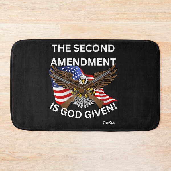 Item preview, Second amendment is God given-political opinion, today's US politics,US constitution,   designed and sold by IORODAN.