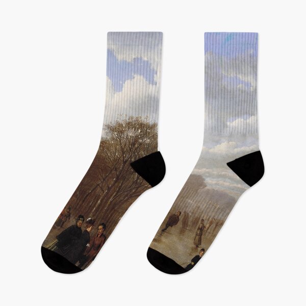 Item preview, Winter scenery - Skating on the Wissahickon by Johan Mengels Culverhouse  designed and sold by AR-shop.