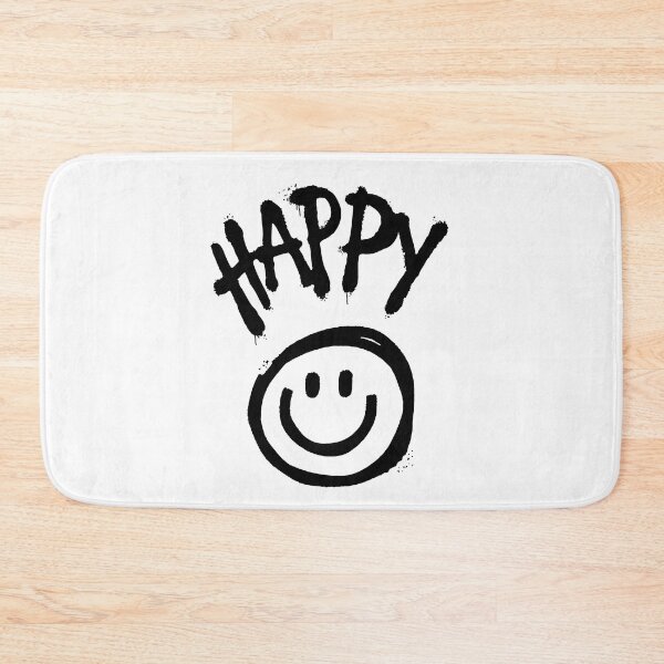 Item preview, HAPPY - smiley face graffiti : ) designed and sold by RIVEofficial.