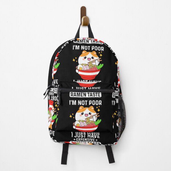 Item preview, Cute Kawaii Cat Eating Ramen Bowl Funny Instant Noodles designed and sold by fooderiffic.