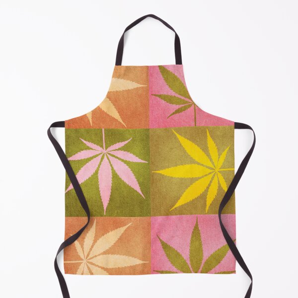 Item preview, Retro faded hemp leaf pattern designed and sold by WestIndigo.
