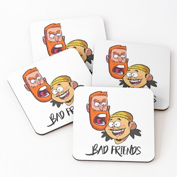 Item preview, bAD FRIENDS PODCAST designed and sold by ontalent22.