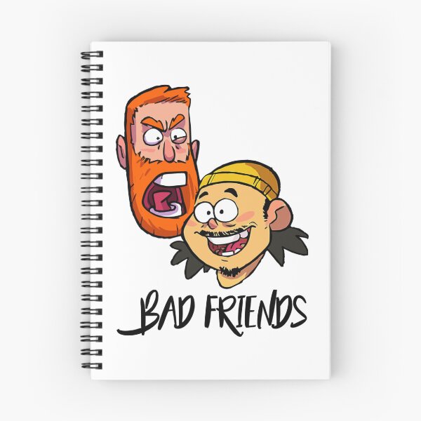 Item preview, bAD FRIENDS PODCAST designed and sold by ontalent22.