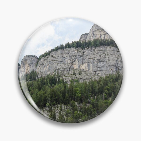 Item preview, Steep Mountain Peak with Forest and Rocks designed and sold by Angela Cini.