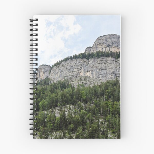 Item preview, Steep Mountain Peak with Forest and Rocks designed and sold by Angela Cini.