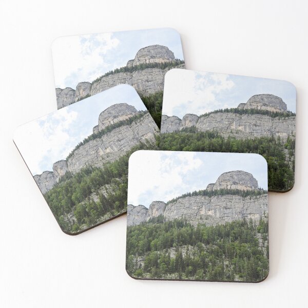 Item preview, Steep Mountain Peak with Forest and Rocks designed and sold by Angela Cini.