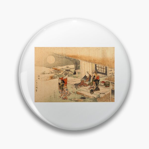 Item preview, Young Woman with a Lamp by Katsushika Hokusai  designed and sold by tanyavladim.