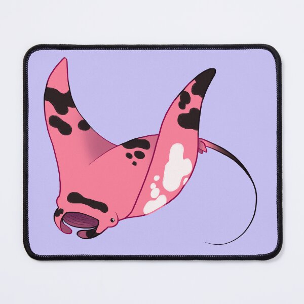 Artikelvorschau, Rosa Manta entworfen und verkauft von Spadefish Art.