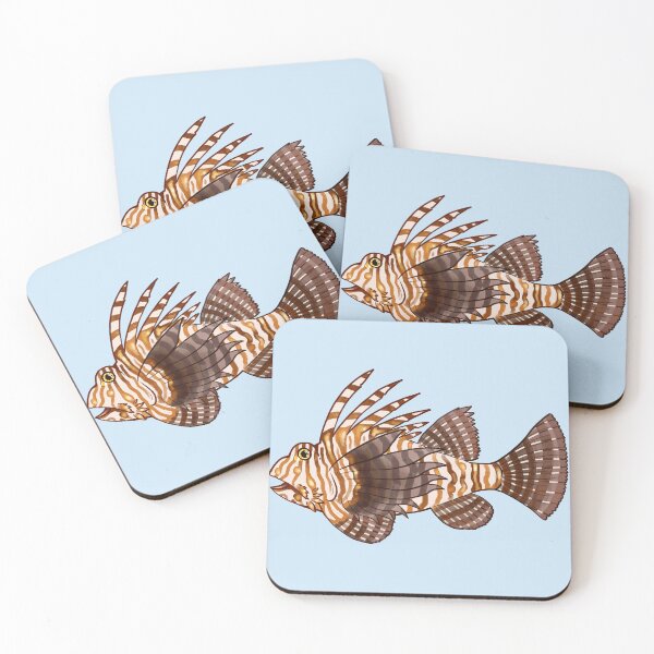 Item preview, Lionfish designed and sold by Spadefish Art.