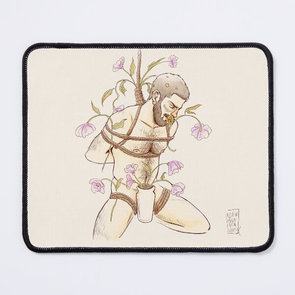 Item preview, Bondage Shibari Gay LGBT Flowers Cap designed and sold by MannequinsNSFW.