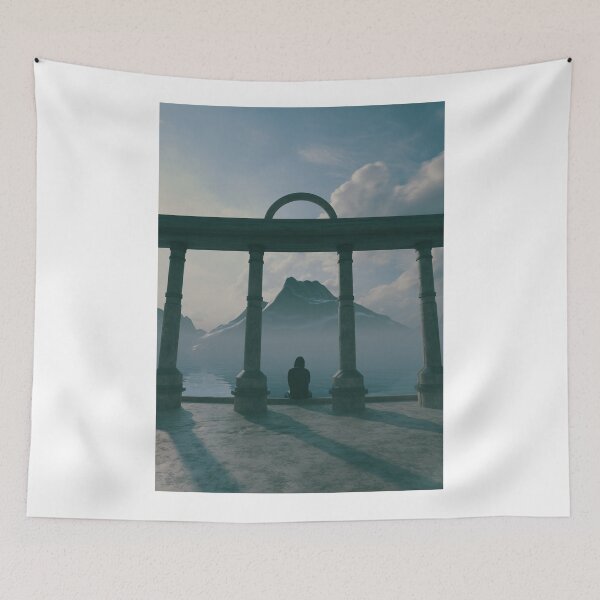 Item preview, Look Down 3D Surrealism Render Artwork designed and sold by Screenpaint.