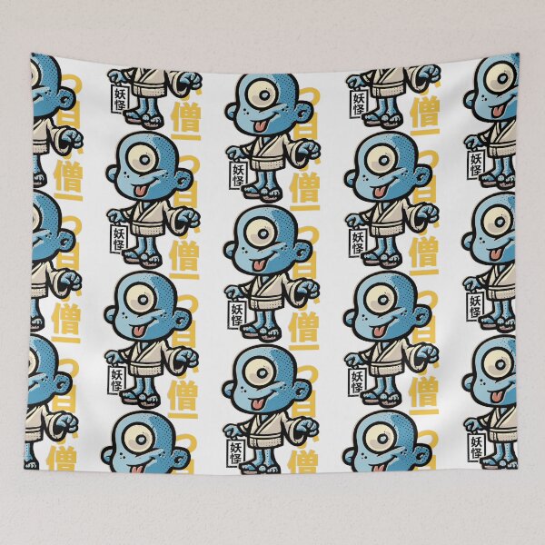 Item preview, The Japanese Ghost Hitotsume Kozo - Retro Japanese   designed and sold by tanyavladim.