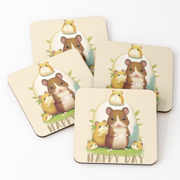 Item preview, happy hamsters designed and sold by NAIMINI.