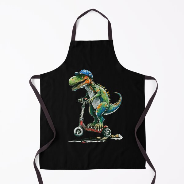 Item preview, Dinosaurs on stunt scooters designed and sold by cappu1.