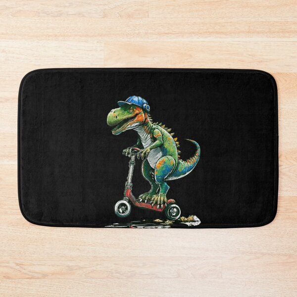 Item preview, Dinosaurs on stunt scooters designed and sold by cappu1.